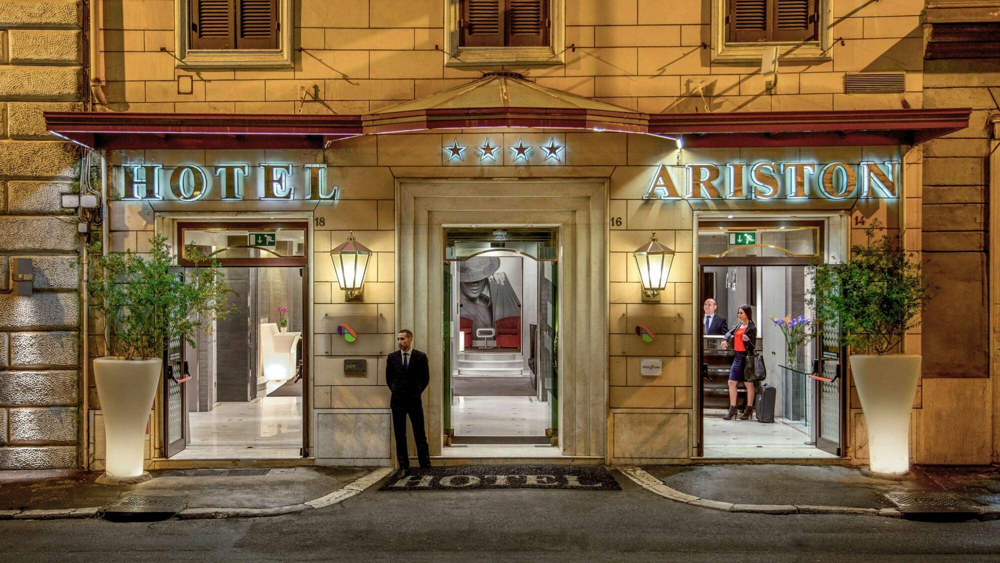 Hotel Ariston Rom Eksteriør billede